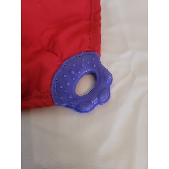 Lion Nuby Comfort Teether Teething Blanket Blankie 0m+ Squeaks BPA Free Lovey - Picture 14 of 16